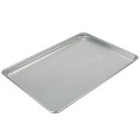 Vollrath 5223 Wear-Ever Two-Thirds 18 Gauge 15" x 21" Wire in Rim Aluminum Bun / Sheet Pan