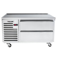 Vulcan VR48 48 inch 2 Drawer Remote Cooled Refrigerated Chef Base