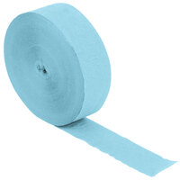 Creative Converting 076400 500' Pastel Blue Streamer Paper - 12/Case