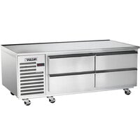 Vulcan VR72 72 inch 4 Drawer Remote Cooled Refrigerated Chef Base