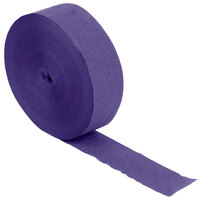 Creative Converting 076130 500' Purple Streamer Paper - 12/Case