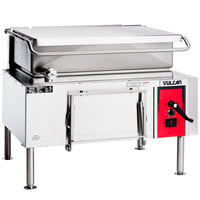 Vulcan VG40-LP Liquid Propane 40 Gallon Manual Tilt Braising Pan / Tilt Skillet - 120,000 BTU