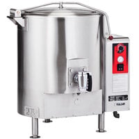 Vulcan ET100-208/3 100 Gallon Stationary Steam Jacketed Electric Kettle - 208V, 3 Phase, 36 kW