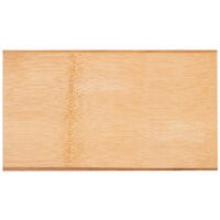 American Metalcraft BWB105 10 inch x 5 3/4 inch Carbonized Bamboo Serving Board