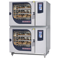 Blodgett BCT-62-62E Double Electric Combi Oven with Touchscreen Controls - 208V, 3 Phase, 21 kW / 21 kW