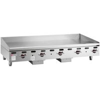 Wolf by Vulcan AGM60-LP Liquid Propane 60" Heavy-Duty Gas Countertop Griddle with Manual Controls - 135,000 BTU