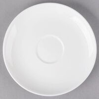 10 Strawberry Street RPM-9S Ricard 7 inch White Round Porcelain Saucer - 48/Case