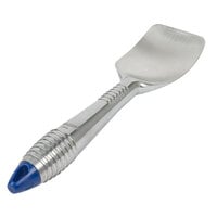 Vollrath 47270 10 1/8 inch Aluminum Blue Ice Cream Spade with Extended Handle