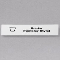 Cambro CECRT6000 Camrack Rocks (Tumbler Style) Extender ID Clip - 6/Pack