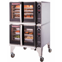 Blodgett HV-100E-480/3 Double Deck Full Size Electric Hydrovection Oven - 480V, 3 Phase, 30 kW
