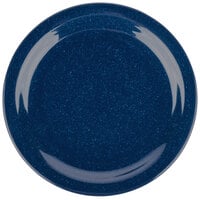 Carlisle 4350135 Dallas Ware 9 inch Cafe Blue Melamine Plate - 48/Case