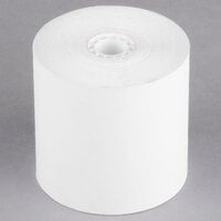 Point Plus 3 1/4 inch x 243' Traditional Cash Register POS Paper Roll Tape   - 48/Case