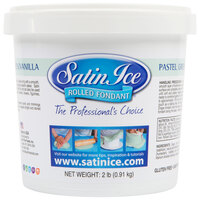 Satin Ice 2 lb. Pastel Green Vanilla Rolled Fondant Icing