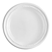 Dart 10PWF 10 1/4" White Famous Service Impact Plastic Plate - 500/Case