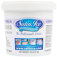 Satin Ice 2 lb. Lavender Vanilla Rolled Fondant Icing