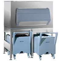 Follett ITS2250SG-60 ITS Series 60" Ice Storage and Transport System with 2 Transport Carts - 2133 lb.