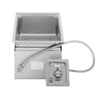 Wells 5P-MOD127TD 1 Well 4/3 Size Drop-In Hot Food Well with Drain - Thermostatic Control