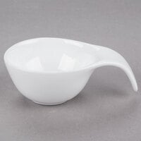 Arcoroc L3201 Appetizer 1 oz. Porcelain Spoon by Arc Cardinal - 24/Case
