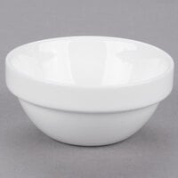 Arcoroc L3207 Appetizer 2.5 oz. Porcelain Stackable Bowl by Arc Cardinal - 24/Case