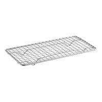 Choice 5" x 10" 1/3 Size Footed Pan Grate for Steam Table Pan