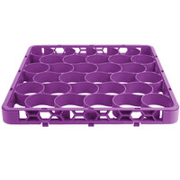 Carlisle REW30SC89 OptiClean NeWave 30 Compartment Color-Coded Glass Rack Divided Extender - Lavender