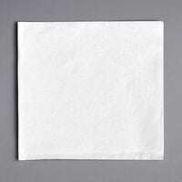 12" x 12" 1/4 Fold White Premium Luncheon Napkin - 6000/Case