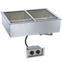 Alto-Shaam 200-HW/D6 Two Pan Drop In Hot Food Well for 6 inch Deep Pans - 120V