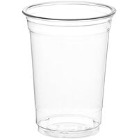 Choice 10 oz. Clear PET Plastic Cold Cup - 1000/Case