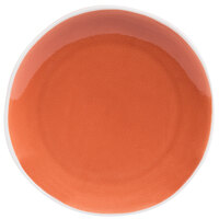 Arcoroc FJ626 Canyon Ridge 6 3/8 inch Orange Porcelain Plate by Arc Cardinal - 36/Case