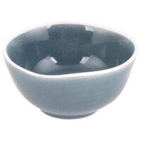 Arcoroc FJ730 Canyon Ridge 5.75 oz. Blue Porcelain Bowl by Arc Cardinal - 48/Case