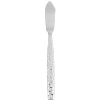 10 Strawberry Street HAMF-BK Hammer Forged 7 1/4 inch 18/0 Heavy Weight Stainless Steel Butter Knife - 12/Case
