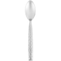 10 Strawberry Street HAMF-DS Hammer Forged 8 1/4 inch 18/0 Heavy Weight Stainless Steel Dinner Spoon - 12/Case