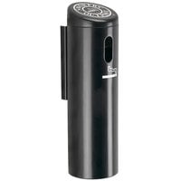 Commercial Zone 711201 Black Wall Mounted Smokers' Outpost Cigarette Receptacle