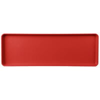 MFG Tray 333001 1201 9" x 26" Red Fiberglass Supreme Display Tray