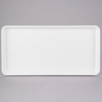 MFG Tray 335001 1537 9" x 18" White Fiberglass Supreme Display Tray