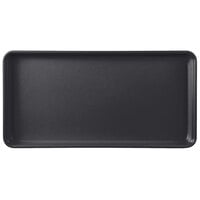 MFG Tray 335007 1669 9 inch x 18 inch Black Fiberglass Supreme Display Tray