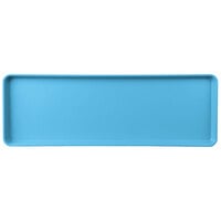 MFG Tray 333001 1420 9" x 26" Sky Blue Fiberglass Supreme Display Tray