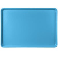 MFG Tray 332001 1420 18" x 26" Sky Blue Fiberglass Supreme Display Tray
