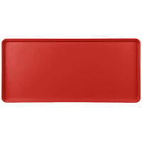 MFG Tray 338001 1201 12 1/2" x 27" Red Fiberglass Supreme Display Tray