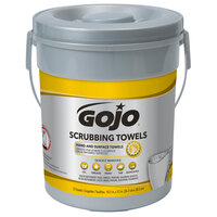 GOJO® 6396-06 Scrubbing Towels Heavy Duty Wipes 72 Count Canister