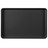 MFG Tray 334007 1669 12 inch x 18 inch Black Fiberglass Supreme Display Tray