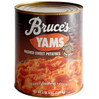 Bruce's #10 Can Mashed Sweet Potatoes - 6/Case
