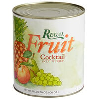 Regal #10 Can Fruit Cocktail in Light Syrup - 6/Case