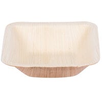 EcoChoice 5 oz. 4" Square Palm Leaf Bowl - 200/Case