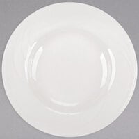 Libbey 950038568 Cascade 18 oz. Ivory (American White) Round Wide Rim Flint Porcelain Pasta Bowl - 12/Case