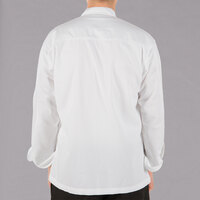 Mercer Culinary Renaissance® Unisex Lightweight White Executive Customizable Chef Jacket M62030WH - 5X