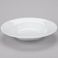 Syracuse China 911194029 Reflections 25 oz. Aluma White Porcelain Pasta Bowl - 12/Case