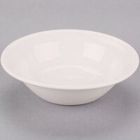Libbey 950038007 Cascade 10 oz. Ivory (American White) Round Flint Porcelain Grapefruit Bowl - 36/Case
