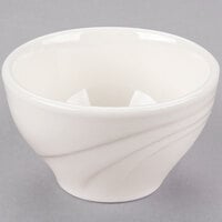 Syracuse China 950038059 Cascade 7 oz. Ivory (American White) Round Flint Porcelain Bouillon - 36/Case