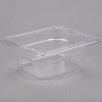 Cambro 82CW135 Camwear 1/8 Size Clear Polycarbonate Food Pan - 2 1/2 inch Deep
